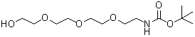 CAS#: 106984-09-2, 13-Hydroxy-5,8,11-Trioxa-2-Azatridecanoic Acid 1,1-Dimethylethyl Ester