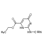 CAS 登录号：106987-58-0， 乙基2-(氰基氨基)-6-氧代-1,6-二氢-4-嘧啶羧酸酯