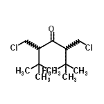 CAS#: 106993-42-4, 3,5-Bis(Chloromethyl)-2,2,6,6-Tetramethyl-4-Heptanone
