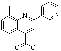 CAS#: 107027-39-4, 8-Methyl-2-(3-Pyridinyl)-4-Quinolinecarboxylic Acid
