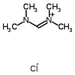 CAS 登录号：1071-38-1， (二甲基氨基)-N,N-二甲基甲烷亚氨鎓氯化物