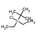 CAS#: 107149-55-3, Chloro(Diethyl)(2-Methyl-2-Propanyl)Silane