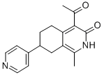 CAS#: 107189-96-8, 4-Acetyl-1-Methyl-7-Pyridin-4-Yl-5,6,7,8-Tetrahydro-2H-Isoquinolin-3-One