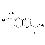 CAS 登录号：107208-69-5， 1-(6-异丙基-2-萘基)乙酮