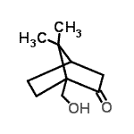 CAS 登录号：107243-99-2， 1-(羟基甲基)-7,7-二甲基双环[2.2.1]庚烷-2-酮