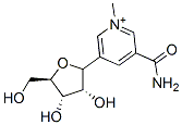 CAS#: 107325-69-9, 5-[(2S,3R,4S,5R)-3,4-Dihydroxy-5-(Hydroxymethyl)Oxolan-2-Yl]-1-Methylpyridin-1-Ium-3-Carboxamide Iodide