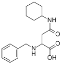 CAS 登录号：107328-14-3， (2S)-2-(苄基氨基)-4-(环己基氨基)-4-氧代丁酸