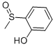CAS 登录号：1074-02-8， 2-(甲基亚磺酰)-苯酚
