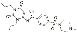 CAS#: 107478-35-3, N-(2-Dimethylaminoethyl)-4-(2,6-Dioxo-1,3-Dipropyl-7H-Purin-8-Yl)-N-Methylbenzenesulfonamide