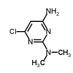 CAS#: 1075-39-4, 6-Chloro-N2,N2-Dimethyl-2,4-Pyrimidinediamine
