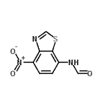 CAS#: 107586-82-3, N-(4-Nitro-1,3-Benzothiazol-7-Yl)Formamide