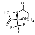 CAS#: 107607-65-8, 3,3,3-Trifluoro-2-Hydroxy-N-Propionyl-L-Alanine