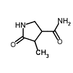 CAS#: 107610-63-9, 4-Methyl-5-Oxo-3-Pyrrolidinecarboxamide