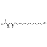 CAS#: 107615-60-1, 4-(Dodecyloxy)-2-Methylene-4-Oxobutanoic Acid