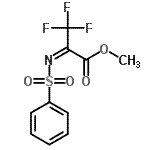 CAS#: 107651-35-4, Methyl (2E)-3,3,3-Trifluoro-2-[(Phenylsulfonyl)Imino]Propanoate