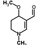 CAS#: 107673-04-1, 4-Methoxy-1-Methyl-1,4,5,6-Tetrahydro-3-Pyridinecarbaldehyde