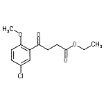 CAS#: 107774-17-4, Ethyl 4-(5-Chloro-2-Methoxyphenyl)-4-Oxobutanoate