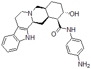 CAS#: 108206-13-9, 4-Aminophenylcarboxamide Rauwolscine