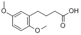CAS 登录号：1083-11-0， 4-(2,5-二甲氧基苯基)丁酸