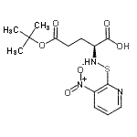 CAS#: 108312-25-0, (2S)-5-[(2-Methyl-2-Propanyl)Oxy]-2-{[(3-Nitro-2-Pyridinyl)Sulfanyl]Amino}-5-Oxopentanoic Acid
