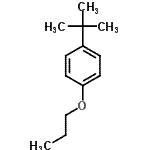 CAS 登录号：108318-78-1， 1-(2-甲基-2-丙基)-4-丙氧基苯