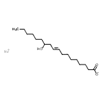 CAS 登录号：108321-51-3， 钠(9E)-12-羟基-9-十八碳烯酸酯