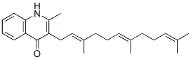 CAS 登录号：108354-13-8， 2-甲基-3-[(2E,6E)-3,7,11-三甲基十二碳-2,6,10-三烯基]-1H-喹啉-4-酮