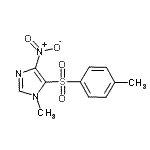 CAS#: 108375-63-9, 1-Methyl-5-[(4-Methylphenyl)Sulfonyl]-4-Nitro-1H-Imidazole