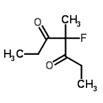 CAS#: 108388-08-5, 4-Fluoro-4-Methyl-3,5-Heptanedione