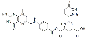 CAS 登录号：108402-49-9， (2S)-2-[[(4S)-4-[[4-[(2-氨基-8-甲基-4-氧代-1,7-二氢蝶啶-6-基)甲基氨基]苯甲酰基]氨基]-5-羟基-5-氧代戊酰]氨基]戊烷二酸