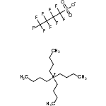 CAS 登录号：108427-52-7， N,N,N-三丁基-1-丁烷铵1,1,2,2,3,3,4,4,4-九氟-1-丁烷磺酸酯