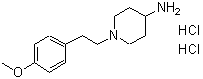 CAS#: 108555-25-5, 1-[2-(4-Methoxyphenyl)Ethyl]-4-Piperidinamine Dihydrochloride