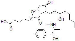 CAS 登录号：108590-75-6， 7-氧代-前列腺素I2-麻黄碱