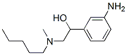 CAS 登录号：108621-85-8， 1-(3-氨基苯基)-2-(甲基-戊基氨基)乙醇