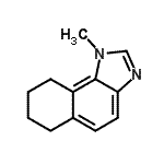 CAS#: 108629-36-3, 1-Methyl-6,7,8,9-Tetrahydro-1H-Naphtho[1,2-d]Imidazole