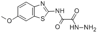 CAS#: 108679-67-0, 2-Hydrazinyl-N-(6-Methoxy-1,3-Benzothiazol-2-Yl)-2-Oxoacetamide