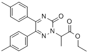 CAS 登录号：108734-89-0， 2-[5,6-二(4-甲基苯基)-3-氧代-1,2,4-三嗪-2-基]丙酸乙酯