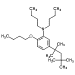 CAS 登录号：108780-97-8， 2-丁氧基-N,N-二丁基-5-(2,4,4-三甲基-2-戊烷基)苯胺