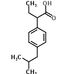 CAS 登录号：108789-32-8， 2-(4-异丁基苯基)丁酸