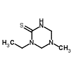CAS#: 108805-94-3, 1-Ethyl-5-Methyl-1,3,5-Triazinane-2-Thione