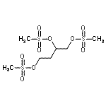 CAS 登录号：108963-16-2， 2-[(甲基磺酰基)氧基]-1,4-丁烷二基二甲烷磺酸酯