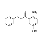 CAS 登录号：108976-70-1， 1-(2,5-二甲基苯基)-3-苯基-1-丙酮