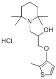 CAS#: 109193-58-0, 1-(2-Methylthiophen-3-Yl)Oxy-3-(2,2,6,6-Tetramethylpiperidin-1-Yl)Propan-2-Ol Hydrochloride