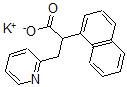 CAS#: 1092-01-9, Potassium 2-Naphthalen-1-Yl-3-Pyridin-2-Ylpropanoate
