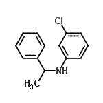 CAS#: 109240-37-1, 3-Chloro-N-(1-Phenylethyl)Aniline