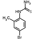 CAS#: 109317-23-9, 1-(4-Bromo-2-Methylphenyl)Thiourea