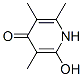 CAS 登录号：109371-16-6， 2-羟基-3,5,6-三甲基-1H-吡啶-4-酮