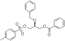 CAS 登录号：109371-33-7， (2S)-2-(苄氧基)-3-{[(4-甲基苯基)磺酰基]氧基}丙基苯甲酸酯