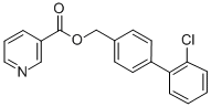 CAS#: 109523-93-5, [4-(2-Chlorophenyl)Phenyl]Methyl Pyridine-3-Carboxylate