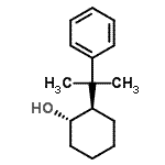 CAS 登录号：109527-45-9， (1S,2R)-2-(2-苯基-2-丙基)环己醇